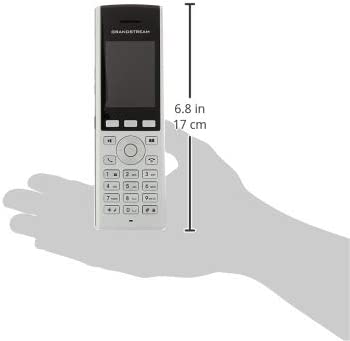 Grandstream WP820 Portable Wi-Fi Phone Voip Phone and Device, Silver