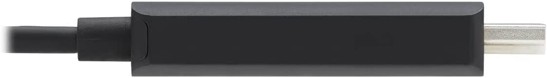 Tripp Lite USB C to HDMI Cable, Thunderbolt 3 Compatible Adapter Cable, USB-C and HDMI 4K, 4:4:4, Black, M/M, 3 ft. (U444-003-HBE)