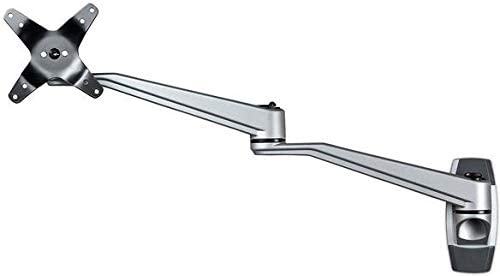 StarTech.com Wall Mount Monitor Arm - Articulating Ergonomic VESA Wall Mount Monitor Arm - 20" (52cm) Long - Single Display up to 34 inch - Swivel/Tilt/Rotate - Adjustable Screen Mount (ARMWALLDSLP)