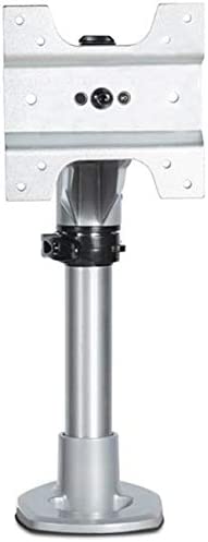 StarTech.com StarTech.com Desk Mount Monitor Arm - VESA or Apple iMac/Thunderbolt Display up to 14kg - Articulating Height Adjustable Single Desktop Monitor Pole Mount - Clamp/Grommet - Silver Silver Single Joint Arm