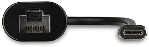 StarTech.com 2.5GbE USB C to Ethernet Adapter NBASE-T NIC - USB 3.0 Type C 2.5/1 Gigabit/100 Mbps Multi Speed Network/USB 3.1 Laptop to RJ45/LAN Thunderbolt 3 Compatible/MacBook Pro Surface (US2GC30)