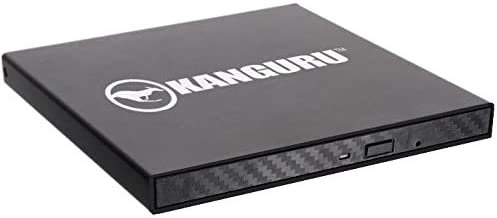 Kanguru solutions Kanguru QS Slim Portable DVD-Writer - Black - TAA Compliant - DVD-RAM/177;R/177;RW Support - 24x CD Read/24x CD Write/24x CD Rewrite - 8X DVD Read/8x DVD Write/8x DVD Rewrite - Double-Laye