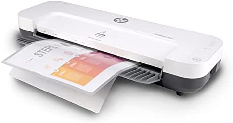 Royal HP 1220 Thermal Laminator, Best 12 inch Lamination Machine, 2 Rolls, Hot and Cold, Jamming Protection, Auto Sleep Mode, with 10 Assorted Laminating Pouches