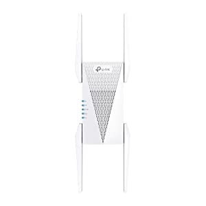 TP-Link AXE5400 Wi-Fi 6E Range Extender Signal Booster for Home (RE815XE) - Tri-Band WiFi Repeater, Internet Extender with Gigabit Ethernet Port, 6 GHz Band, APP Setup Wi-Fi 6E | AXE5400
