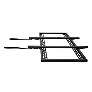 Tripp Lite Fixed Wall Mount for 60" to 100" TVs, Monitors, Flat Screens, LED, Plasma or LCD Displays (DWF60100XX) Black 60"-100" Fixed 60” – 100” Standard