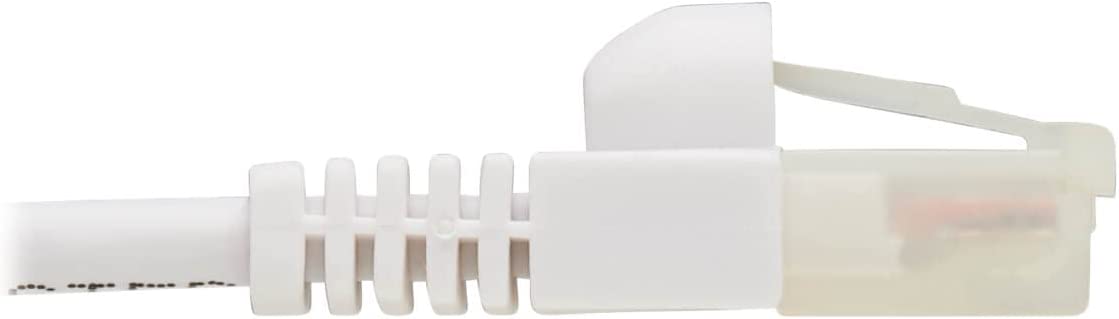 Tripp Lite, Safe-IT, Cat6a Ethernet Cable, Bacteria Resistant, 10G Certified Snagless, Slim UTP Jacket (RJ45 M/M), White, 15 Feet / 4.5 Meters, Lifetime Limited Warranty (N261AB-S15-WH)