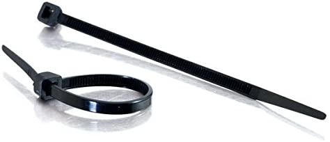 C2g/ cables to go C2G 43037 6 Inch Cable Tie Multipack (100 Pack) TAA Compliant, Black