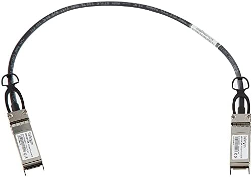 StarTech.com MSA Compliant SFP+ Direct-Attach Twinax Cable - 0.5 m (1.6 ft) - 10 GbE (SFP10GPC05M)