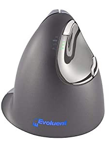 Evoluent VM4L VerticalMouse 4 Left Hand Ergonomic Mouse with Wired USB Connection (Regular Size) Single Single
