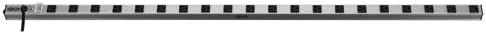 Tripp Lite 20 Outlet Bench & Cabinet Power Strip, 60 in. Length, 15ft Cord with 5-15P Plug, PS6020 20 Outlet Power Strip