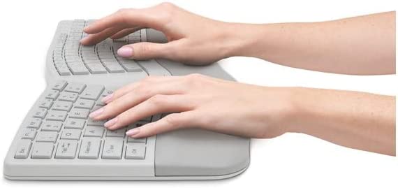 Kensington Pro Fit Ergonomic Wireless Keyboard and Mouse - Grey (K75407US)