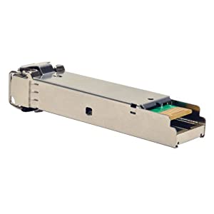 Tripp Lite SFP Transceiver MM Fiber 1000Base-SX, Cisco Compatible, GLC-SX-MMD, DDM, MMF, 850nm, 550M, LC (N286-01GSX-MDLC) 1000Base-SX SFP