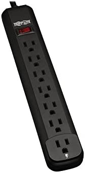 Tripp LITE - Power IT 7-Outlet Power Strip, 25 ft. Cord, Black Housing