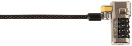Kensington Clicksafe Combination Cable Lock for Laptops and Other Devices (K64697US)