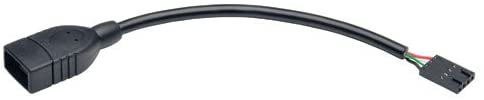 TRIPP LITE USB 2.0 to USB Motherboard 4-Pin IDC Header Cable 6-Inch (U024-06N-IDC)