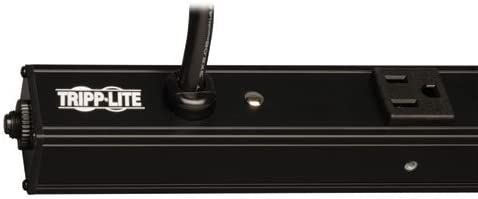 Tripp Lite Basic PDU, 1.44kW Single-Phase, 120V, 14 Outlets (5-15R), NEMA 5-15P Input, 15 ft. Cord, 0U Vertical Rack-Mount Power (PDUV15)