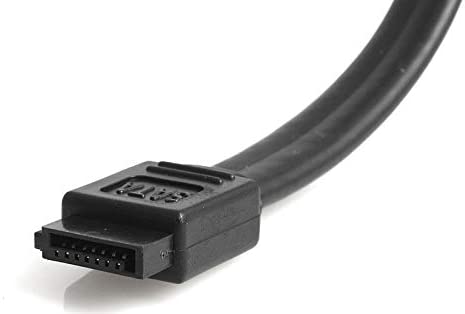StarTech.com 6 ft Shielded eSATA to SATA Cable - SATA to eSATA cable - SATA (R) to eSATA (R) - 6 ft - black - SATA2ESATA6