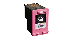 Inksters of america HP Officejet J4525 J4535 J4540 J4550 J4580 J4585 J4660 J4680 J4680c HP 901Ink Cartridge High Yield Tri Color