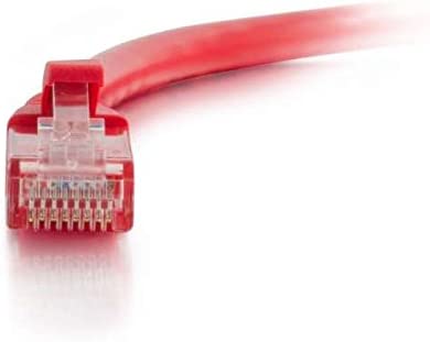 C2g/ cables to go C2G 03998 Cat6 Cable - Snagless Unshielded Ethernet Network Patch Cable, Red (2 Feet, 0.60 Meters) 2 Feet/ 0.60 Meters Red