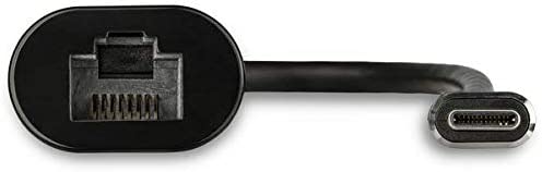 StarTech.com 2.5GbE USB C to Ethernet Adapter NBASE-T NIC - USB 3.0 Type C 2.5/1 Gigabit/100 Mbps Multi Speed Network/USB 3.1 Laptop to RJ45/LAN Thunderbolt 3 Compatible/MacBook Pro Surface (US2GC30)