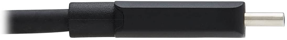 Tripp Lite USB-C to HDMI Adapter Cable, Thunderbolt 3 Compatible Cable Adapter USB C to HDMI, 4K 60 Hz, HDR, HDCP 2.2, DP 1.2 Alt Mode, Black, 6 ft (U444-006-HDR2BE)