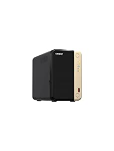 QNAP TS-264-8G-US 2-Bay High-Performance Desktop NAS. Intel 4C/4T Processor