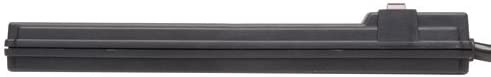 Tripp Lite 6 Outlet Surge Protector Power Strip, 6ft Cord, Black, $10,000 INSURANCE (TLP6B)