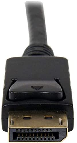 StarTech.com 6ft (1.8m) DisplayPort to VGA Cable - Active DisplayPort to VGA Adapter Cable - 1080p Video - DP to VGA Monitor Cable - DP 1.2 to VGA Converter - Latching DP Connector (DP2VGAMM6)