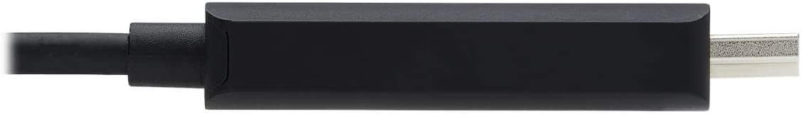 Tripp Lite USB-C to HDMI Adapter Cable, Thunderbolt 3 Compatible Cable Adapter USB C to HDMI, 4K 60 Hz, HDR, HDCP 2.2, DP 1.2 Alt Mode, Black, 6 ft (U444-006-HDR2BE)