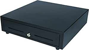 Star Micronics CD3-1616 4 Bill / 8 Coin Value Series Cash Drawer for Canadian Currency with 2 Media Slots and Included Cable (16" x 16") - Black 4 Bill / 8 Coin (Canadian) Black