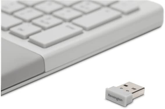 Kensington Pro Fit Ergonomic Wireless Keyboard and Mouse - Grey (K75407US)