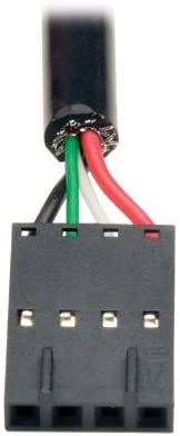 TRIPP LITE USB 2.0 to USB Motherboard 4-Pin IDC Header Cable 6-Inch (U024-06N-IDC)