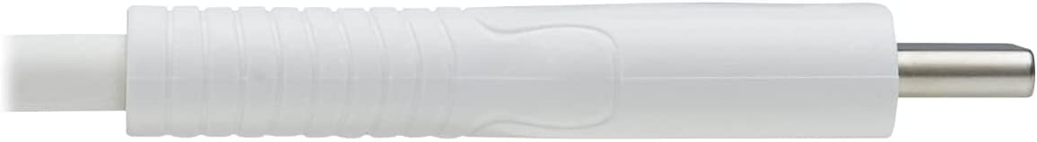 Tripp Lite USB C to Lightning Sync/Charge Cable, 3.3 feet / 1 Meter, White MFI Certified M/M (M102-01M-WH)