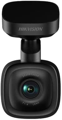 Hikvision usa Hikvision AE-DC5013-F6 1600P Dash Cam with Mic and G-Sensor, Built-in WiFi, Voice Control and ADAS (Advanced Driver Assistant System) Supported, MicroSD Card Up to 128 GB Supported