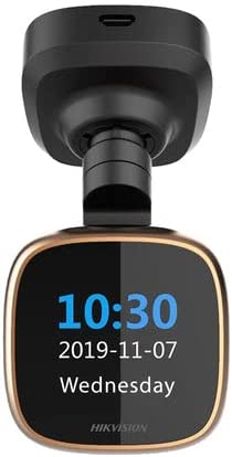 Hikvision usa Hikvision AE-DC5113-F6S 1600P Dash Cam with GPS and 2” Touch Screen, G-Sensor, Built-in WiFi, Voice Control and ADAS Supported, MicroSD Card Up to 128 GB Supported