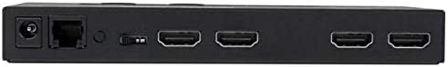 StarTech.com 2x2 HDMI Matrix Switcher - 4K UltraHD HDMI Switch with Fast Switching, Auto-Sensing and Serial Control (VS222HD4K),Black