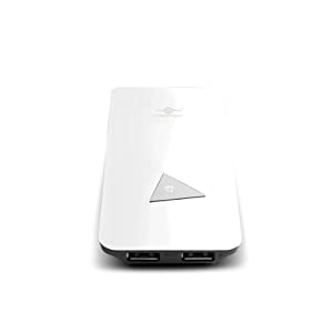 Vantec Power Gem 3500 Power Bank for iPad/iPod, White (VAN-350BB-WH)