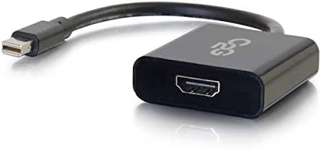 C2g/ cables to go C2G 54307 4K Mini Displayport to 4K UHD HDMI Active Adapter Converter, Black (8 Inches)