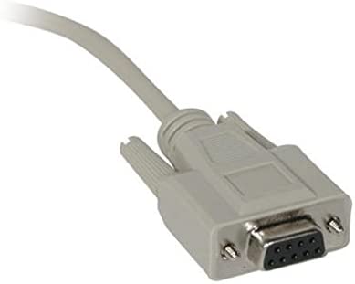 C2g/ cables to go C2G 02518 DB9 Female to DB25 Male Serial RS232 Modem Cable, Beige (6 Feet, 1.82 Meters)