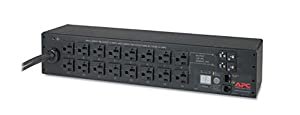 APC Rack PDU, Metered, 2U, 30A, 120V, 16 5-20