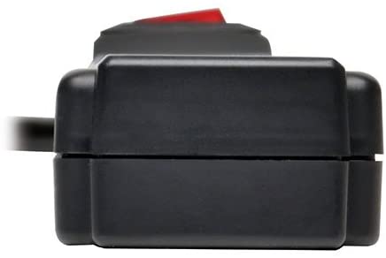 Tripp Lite 6 Outlet Surge Protector Power Strip 6ft Cord 990 Joules Dual USB Charging & INSURANCE (TLP606USBB)