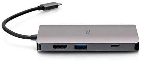 C2g/ cables to go USB-C Mini Dock with HDMI, 2X USB-A, Ethernet, SD Card Reader, and USB-C Power Delivery up to 100W - 4K 30Hz