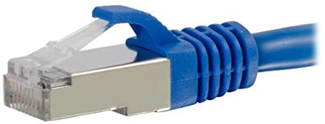 C2g/ cables to go C2G 00793 Cat6 Cable - Snagless Shielded Ethernet Network Patch Cable, Blue (3 Feet, 0.91 Meters) STP 3 Feet Blue