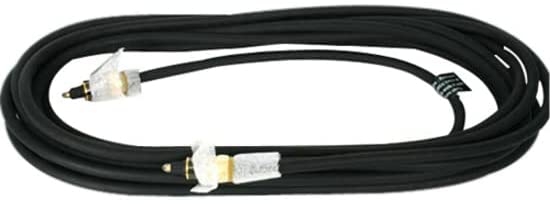 StarTech.com 20 ft. (6.1 m) Digital Optical Audio Cable - Toslink Digital Optical SPDIF - Premium - Male/Male - Optical Audio Cable (TOSLINK20) Black