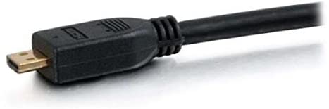 C2g/ cables to go C2G Mini HDMI to HDMI, 4K, High Speed HDMI Cable, Ethernet, 60Hz, 1.5 Feet (0.45 Meters), Black, Cables to Go 50617 Mini 1.5 Feet