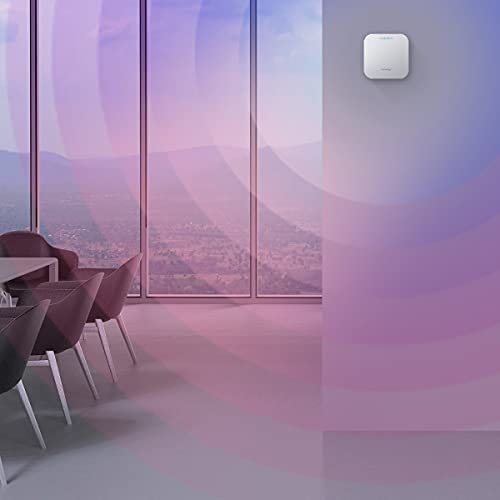 EnGenius EWS377AP WiFi 6 AX3600 4x4 Multi-Gigabit Access Point with 2.5Gbps Port, OFDMA, MU-MIMO, PoE+, WPA3, 1GB RAM, License-Free Management Tools (Power Adapter Not Included) AX3600 AP