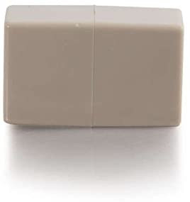 C2g/ cables to go C2G/Cables to Go 01937 RJ45 8-Pin Modular Straight Through Inline Coupler, Ivory 8 Pin Modular Coupler