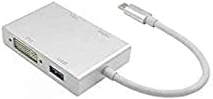 Axiom memory solution Axiom 4-in-1 USB-C to HDMI, VGA, DVI and USB Video Adapter