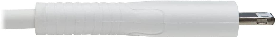 Tripp Lite Safe-IT USB-C to Lightning Charge Cable, Hospital-Grade Protection Cable (M/M), MFi Certified, White, 3.3 Feet / 1 Meter, 2-Year Warranty (M102AB-01M-WH)