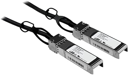 StarTech.com Cisco SFP-H10GB-CU5M Compatible 5m 10G SFP+ to SFP+ Direct Attach Cable Twinax - 10GbE SFP+ Copper DAC 10Gbps Low Power Passive Mini GBIC/Transceiver Module DAC Firepower ASR920(SFPCMM5M) 16 ft / 5m